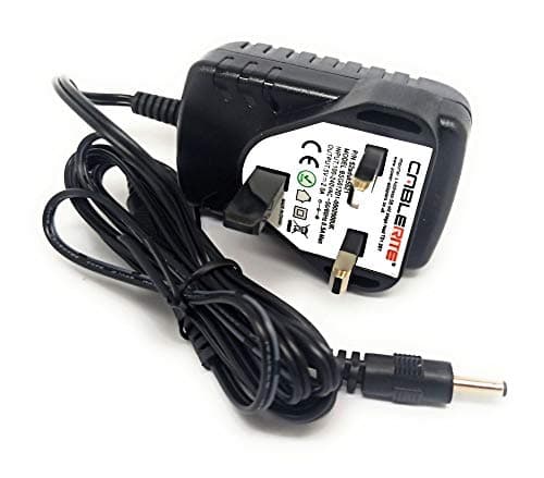 Image of 5v power supply adapter for UK SAITEK PZ44 PRO FLIGHT YOKE - psu plug cable