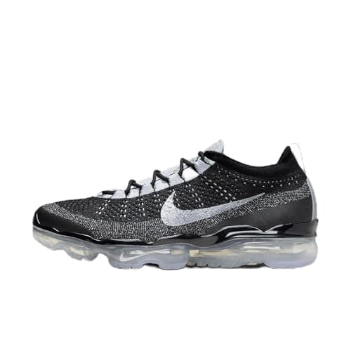 Image of Nike Air VaporMax 2023 Flyknit Men's Shoes (DV1678-010, Black/Blue Tint/Lilac Bloom/White), Black/Blue Tint/Lilac Bloom/White, 10.5 UK