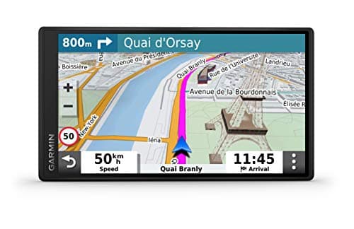 Image of Garmin Drive 55, GPS Sat Nav, 5" edge to edge display, Full EU Mapping, Driver Alerts, Built in Wifi, Driver Alerts, Preloaded Foursquare data, Live Traffic and Weather via Garmin Drive app