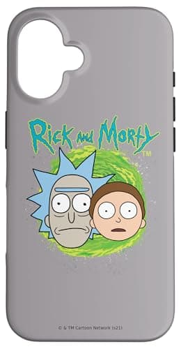 Image of Rick and Morty Floating Heads Case for iPhone 16