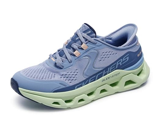 Image of Skechers Women's Glide-Step Altus Sneaker, Blue, 8 UK