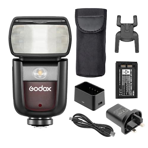 Image of Godox V860III-C 76w V860 III Flash On-camera Speedlite Li-ion Battery Flashgun Auto Focus TTL HSS Fast Recycle Time Studio Flash LED Speedlight Wireless Lamp Lighting Compatible With Canon Camera