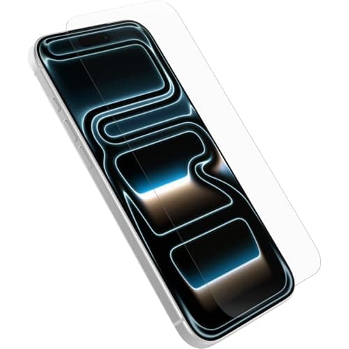 Image of OtterBox Glass Screen Protector for iPhone 17 Pro Max, 9H Hardness Tempered Glass, Scratch Protection, Drop Defense for Shatter Protection