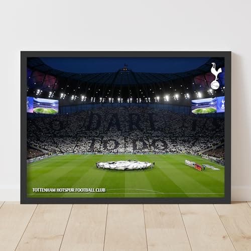 Image of Themed Tottenham Hotspur Print - To Dare Is To Do Stadium Poster Wall Art (21cm x 29.7cm - A4)