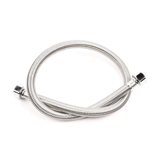 Image of 1PCS Flexible Pipes for Bathroom/Kitchen/Toilet Taps British Standard Pipe 1/2" x 1/2" BSP Fitting 700mm