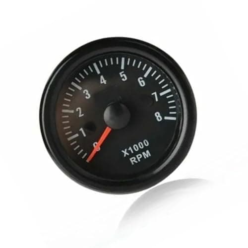Image of 52mm RPM Electrical Tachometer Gauge For 2 3 4 5 6 8 Cylinder Engines With LED Backlight Waterproof Design Waterproof Rpm Gauge For Car Boat Yacht