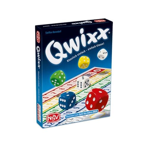 Image of NSV - 4015 - QWIXX - nominated for game of the year 2013 - dice game (German edition)