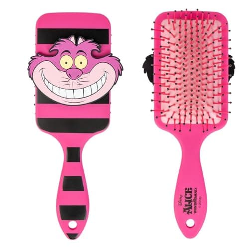 Image of Disney Alice in Wonderland Cheshire Cat Flat Hair Brush 22cm in Gift Box