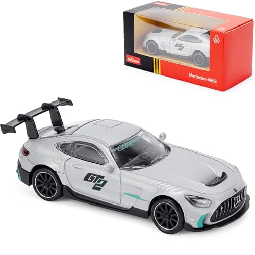 Image of Mercedes-AMG GT2 1:43 Scale Die-Cast Model Car - Silver | Detailed Collectors Edition Diecast | Official Licensed Product