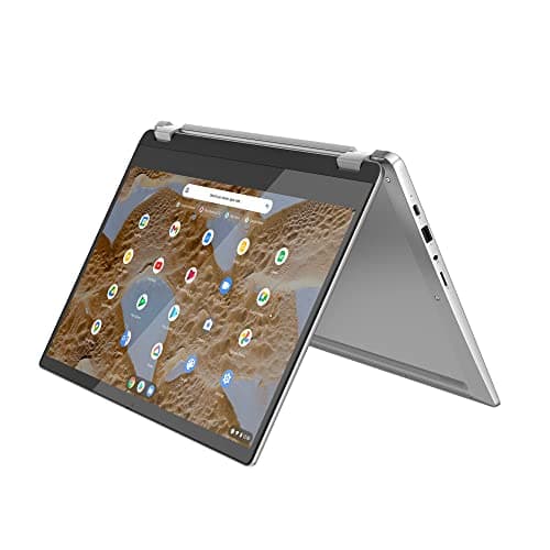 Image of Lenovo IdeaPad Flex 3 Chromebook | 15 inch Full HD Laptop | Intel Pentium Silver N6000 | 8GB RAM | 128GB eMMC | Chrome OS | Arctic Grey