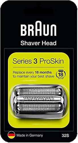 Image of BRAUN 32S Series 3 Shaver Foil and Cutter Head Replacement Cassette by Braun