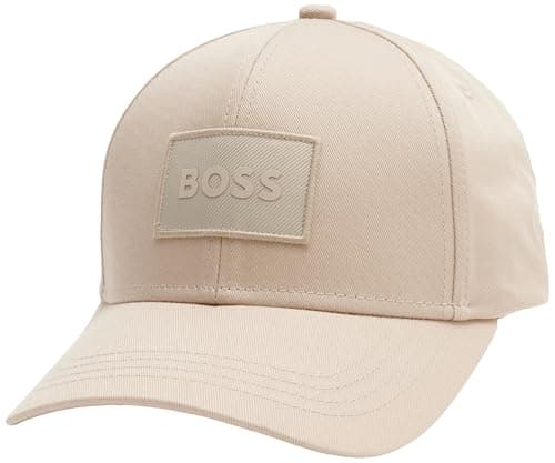 Image of BOSS Men's Cap, Open Beige 286, One Size