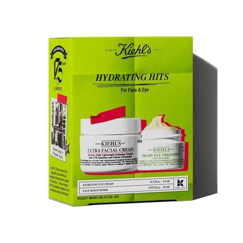 Image of Kiehl's Hydrating Hits Set, Face and Eye Hydration, Gift Bundle