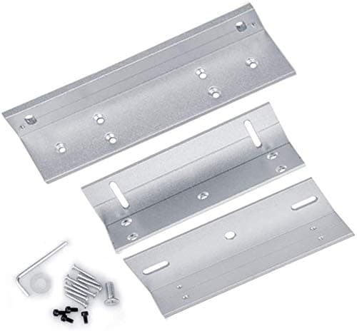 Image of YAVIS Z & L ZL Bracket For 180KG 350lbs Force Holding Electric Magnetic Lock Inward Door Access Control
