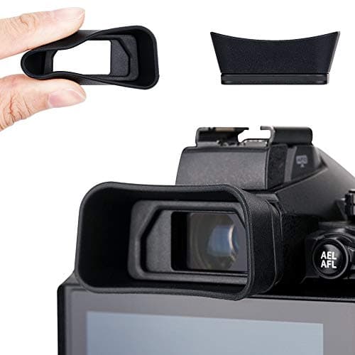 Image of Kiwifotos Eyecup Eyepiece for Olympus OM-D E-M1 Mark III, E-M1 Mark II, OM-D E-M1 Camera Replaces Olympus EP-12 EP-13 Eye Cup