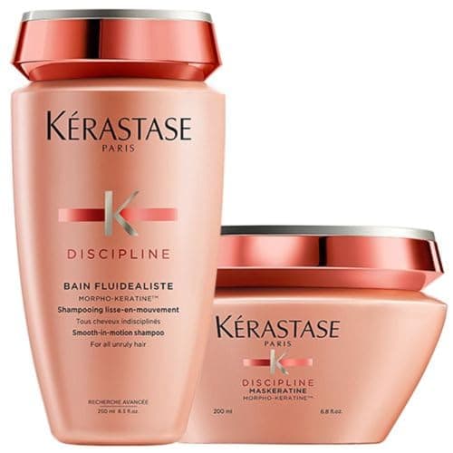 Image of Kérastase Discipline Bain Fluidealiste (250ml) And Maskeratine (200ml)