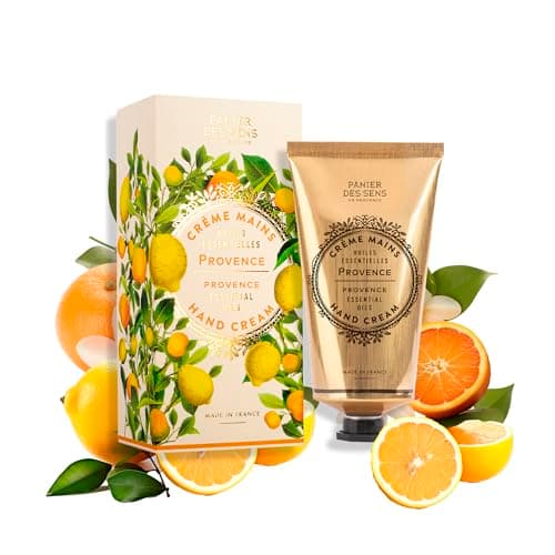 Image of Panier des Sens – Provence Hand Cream - Hand Cream for very Dry Hands and Skin – Vegan Hand Cream for Women and Men - With Shea Butter & Olive Oil - Made in France 97% Natural Ingredients - 75ml