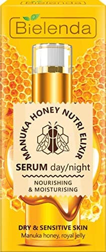 Image of Bielenda Honey Nutri Elixir Experience Moisturising Serum Day/Night Skin Dry and Sensitive 30 g