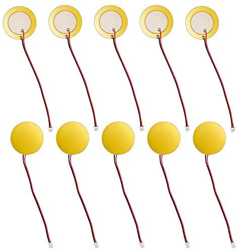 Image of 20 PCS 27mm Piezo Element Piezo Pickup Guitar Pickup Transducer for Acoustic Guitar Ukulele