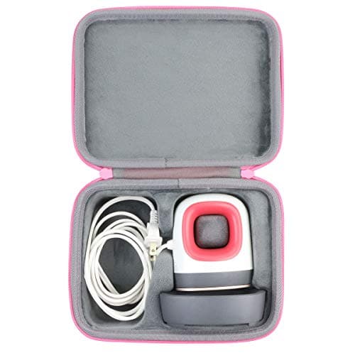 Image of co2CREA Storage Carry Travel Hard Case for Cricut EasyPress Mini Heat Press Iron and Charging Base Accessories, NETO(Black Case Only, Not Include Iron)