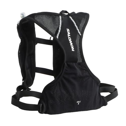 Image of Salomon AGILE 2 SET Minimalist Running Pack - Stretch Pouch, Reflective Detailing, Comfort in Motion, Airflow Harness for Easy Hydration on Short Runs