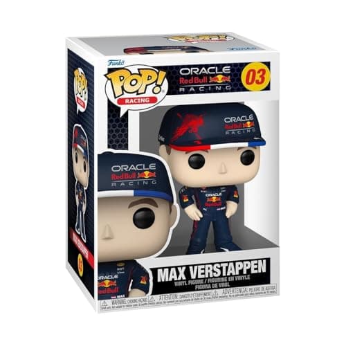 Image of Funko POP! Racing: Max Verstappen - Red Bull Racing - Collectable Vinyl Figure - Gift Idea - Official Merchandise - Toys For Kids & Adults - Model Figure for Collectors and Display