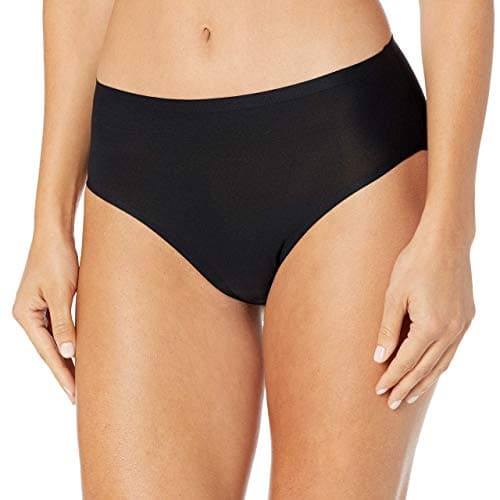 Image of Chantelle Women's, SOFTSTRETCH, High Waist Thong, Women's invisible lingerie, Black, One Size