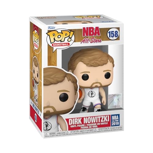 Image of Funko Pop! NBA: Legends - Dirk Nowitzki - (2019) - Collectable Vinyl Figure - Gift Idea - Official Merchandise - Toys for Kids & Adults - Sports Fans - Model Figure for Collectors and Display