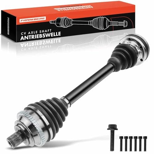 Image of Frankberg Joint Kit Drive Shaft CV Joint Kit with ABS Ring Front Axle Compatible with Transporter IV Bus 70B 70C 70J 70K 7DB 7DC 7DJ 7DK Replace# 701407271P