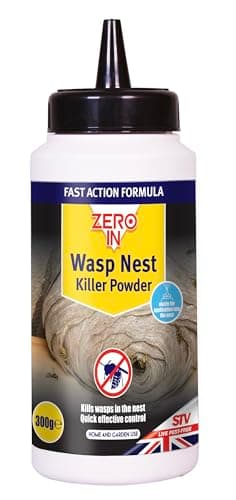 Image of Zero In Wasp Nest Control Powder 300g – Kills Wasps at the Nest, Indoor & Outdoor Use, Accurate Puffer Applicator