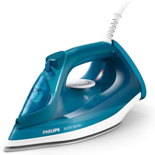 Image of Philips 3000 Series Steam Iron — 2600W, 40 g/min + 200 g boost, Ceramic soleplate, 300 ml — DST3040/79