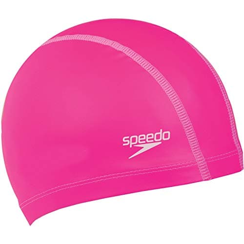 Image of Speedo Unisex-Adult Pace Swimming Cap | Comfort Fit, Pink, One Size