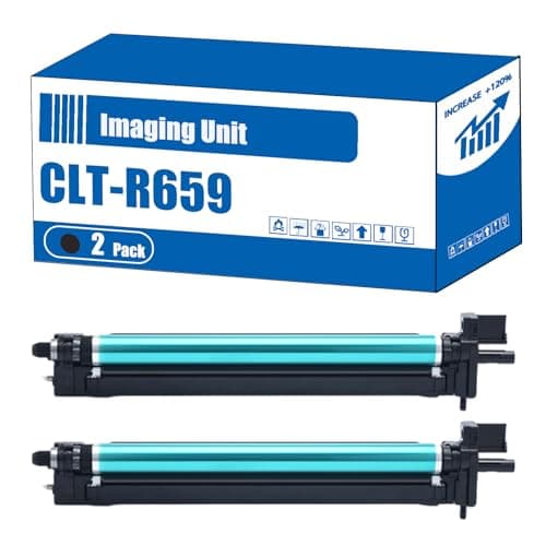 Image of Compatible for Samsung CLT-R659 Imaging Unit CLX-8640ND CLX-8650ND Printers, High Yield 50000 Pages, Accurate Imaging Rich Colors (2 Pack Black)
