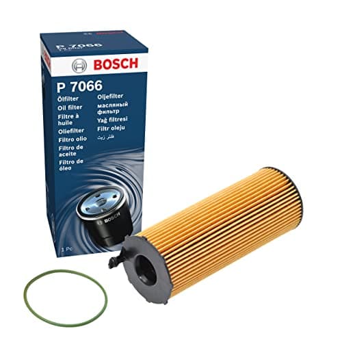 Image of Bosch P7066 Car Oil Filter - Separates Soot and Metal Particles from Engine Oil - Provides Reliable Engine Lubrication