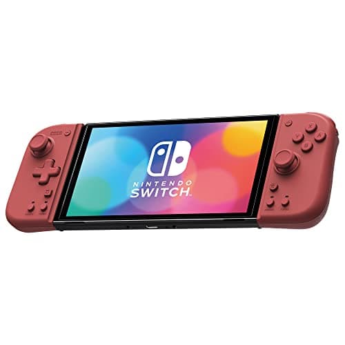 Image of Hori - Officially Licensed Nintendo - Split Pad Compact Ergonomic Controller - Apricot Red (Switch)