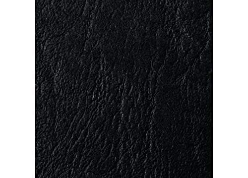Image of GBC 46700E A4 Leather Grain Binding Covers 250gsm - Black