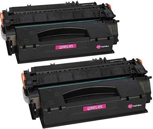 Image of Ink Inspiration 2 Compatible Laser Toner Cartridges Replacement for HP Q5949X 49X Laserjet 1320, 1320N, 1320NW, 1320TN, 3390, 3390AIO, 3392AIO | 6,000 Pages