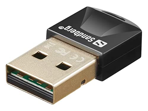 Image of Sandberg USB Bluetooth 5.0 Dongle | USB Bluetooth Adapter for PC Laptop Desktop | Up to 20 Metre Range | Supports Windows 11/10/8/7 | Plug & Play | Bluetooth Receiver for Mouse Keyboard Headphones