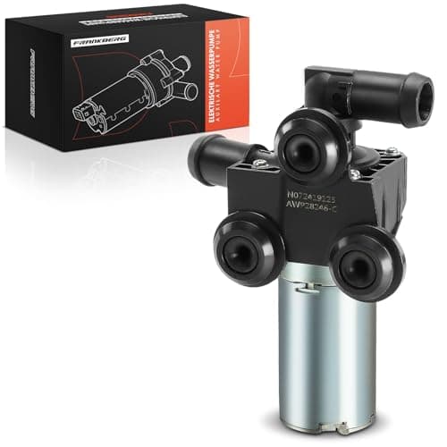 Image of Frankberg Auxiliary Water Pump Compatible with 1 Series E81 1 Series Cabriolet E88 3 Series E90 3 Series Cabriolet E93 3 Series Touring E91 X1 E84 Replace# 64116928246