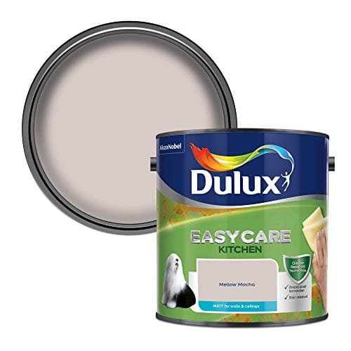 Image of Dulux Easycare Kitchen Matt Emulsion Paint - Mellow Mocha - 2.5L