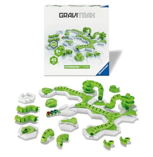 Image of Ravensburger GraviTrax Twirl - Add On Extension Accessory Marble Run and Construction Toy For Kids Age 8 Years Up - STEM [Amazon Exclusive]
