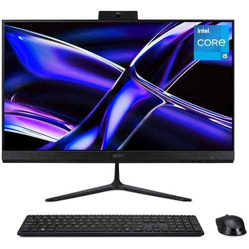 Image of acer Aspire C24-2Y All-in-One Desktop PC - Intel Core i5-13420H, 16GB, 1TB SSD, Integrated Graphics, 23.8" Full HD, Windows 11, Black