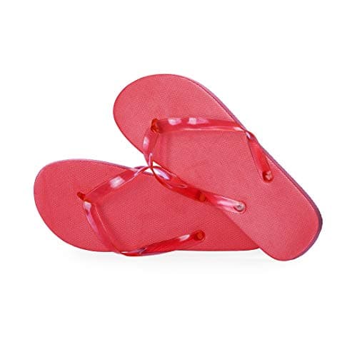 Image of eBuyGB Ladies Bright Beach Flip Flops - Summer Foam Sandal,Pink,5/6 UK