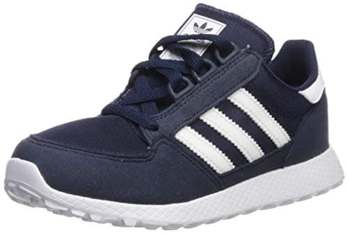 Image of adidas Originals unisex-child boys girls Forest Grove C Black Size: 1.5 Little Kid