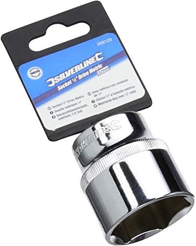 Image of Silverline 269129 Socket 1/2" Drive 6pt Metric 32 mm