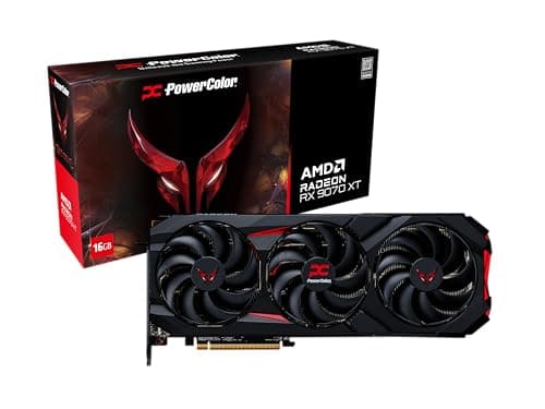 Image of Power Color AMD Radeon RX9070XT 16G-E/OC Graphics Board GDDR6 16GB Red Devil Power Color