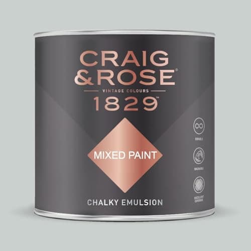 Image of Paint Stop CRAIG & ROSE 1829 CHALKY EMULSION STUDY ROOM BLUE 750ML