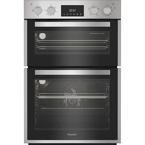 Image of Hotpoint Built In Electric Double Oven - Stainless Steel - A/A Rated