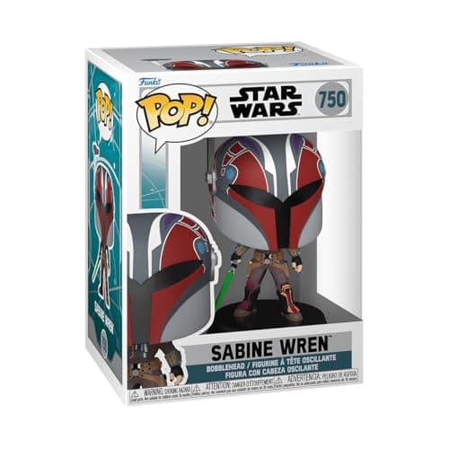 Image of Funko Pop! Star Wars: Ahsoka - Sabine Wren - Star Wars Ahsoka - Vinyl Collectible Figure - Gift Idea - Official Merchandise - Toy for Children and Adults - TV Fans - Model Figure for Collectors