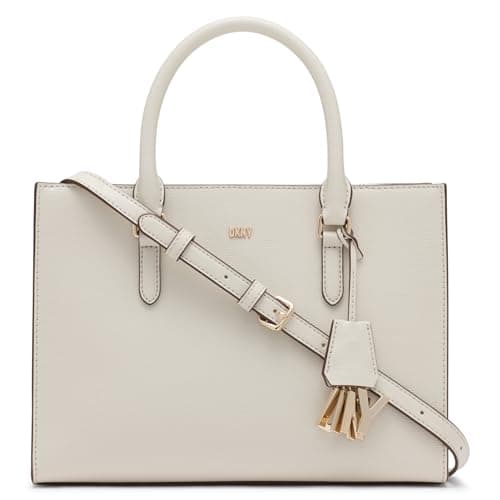 Image of DKNY Perri Satchel Bag, Pebble, Pebble
